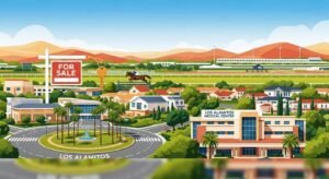 Los Alamitos real estate and neighborhood view